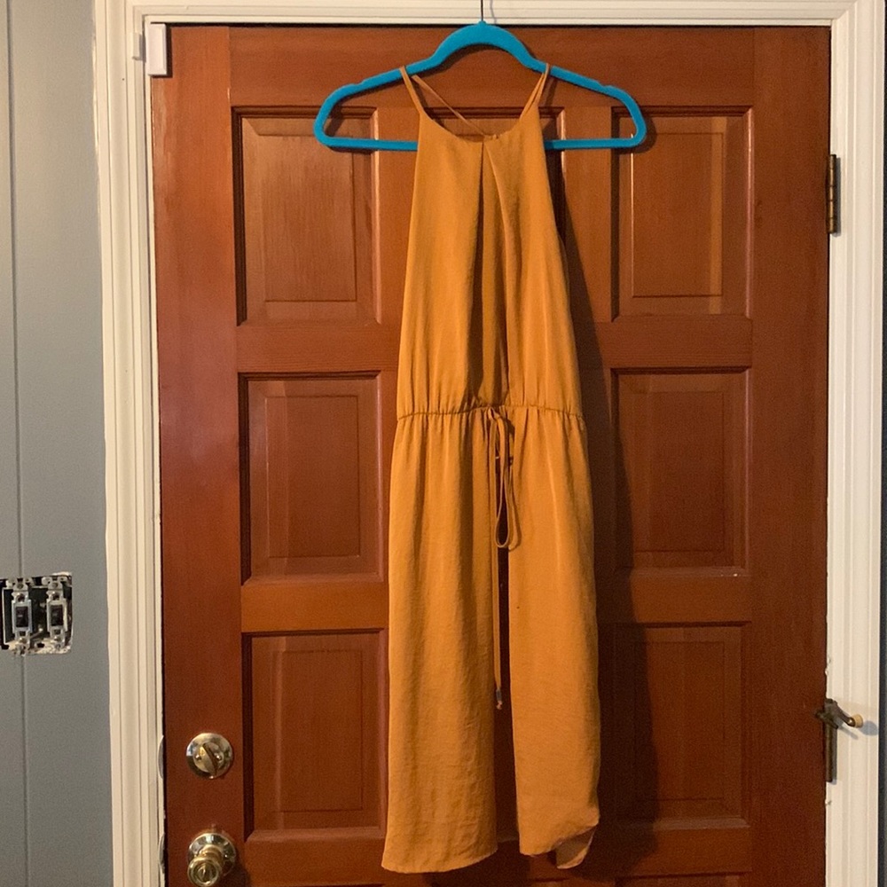 X-Small Mustard Yellow Dress